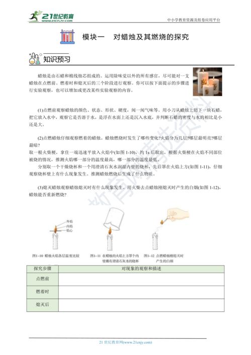 化學(xué)實(shí)驗(yàn) 探索自然科學(xué)研究的基石——九年級(jí)化學(xué)暑假自學(xué)專題二解析